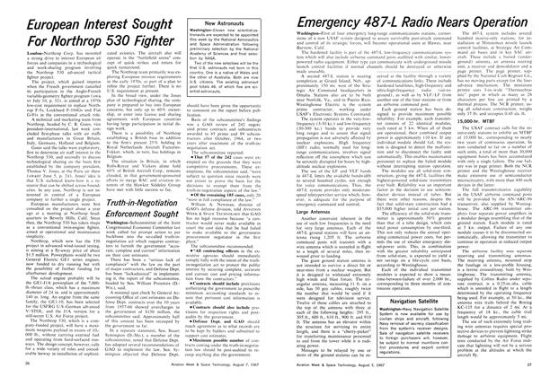 European Interest Sought for Northrop 530 Fighter, Page: 26 - August 7, 1967 | Aviation Week