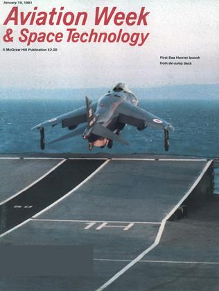 Aviation Week & Space Technology, Page: 1 - January 19, 1981 | Aviation Week