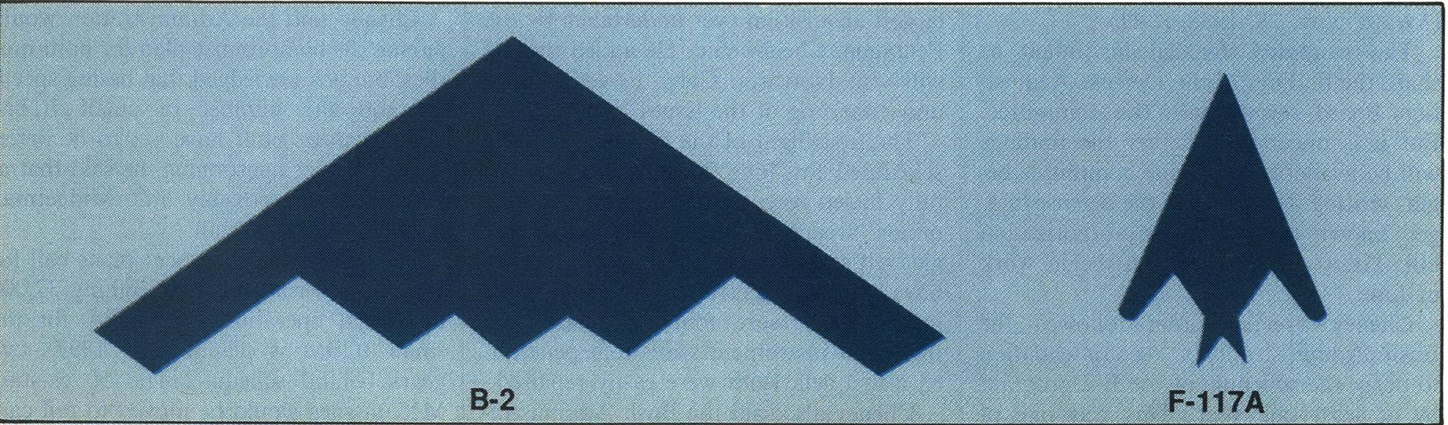 Usaf/lockheed F-117a Has High Wing Sweep But Low Wing Loading, Page:  - MAY 1, 1989 | Aviation Week