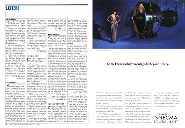 Letters, Page: 84 - JUNE 11, 1990 | Aviation Week