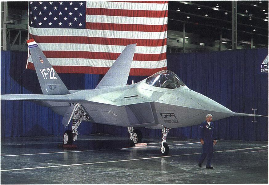 Lockheed Team Unveils YF-22A Fighter Prototype, Page:  - SEPTEMBER 3, 1990 | Aviation Week