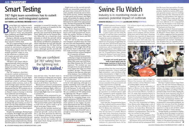 Swine Flu Watch, Page: 41 - May 4, 2009 | Aviation Week